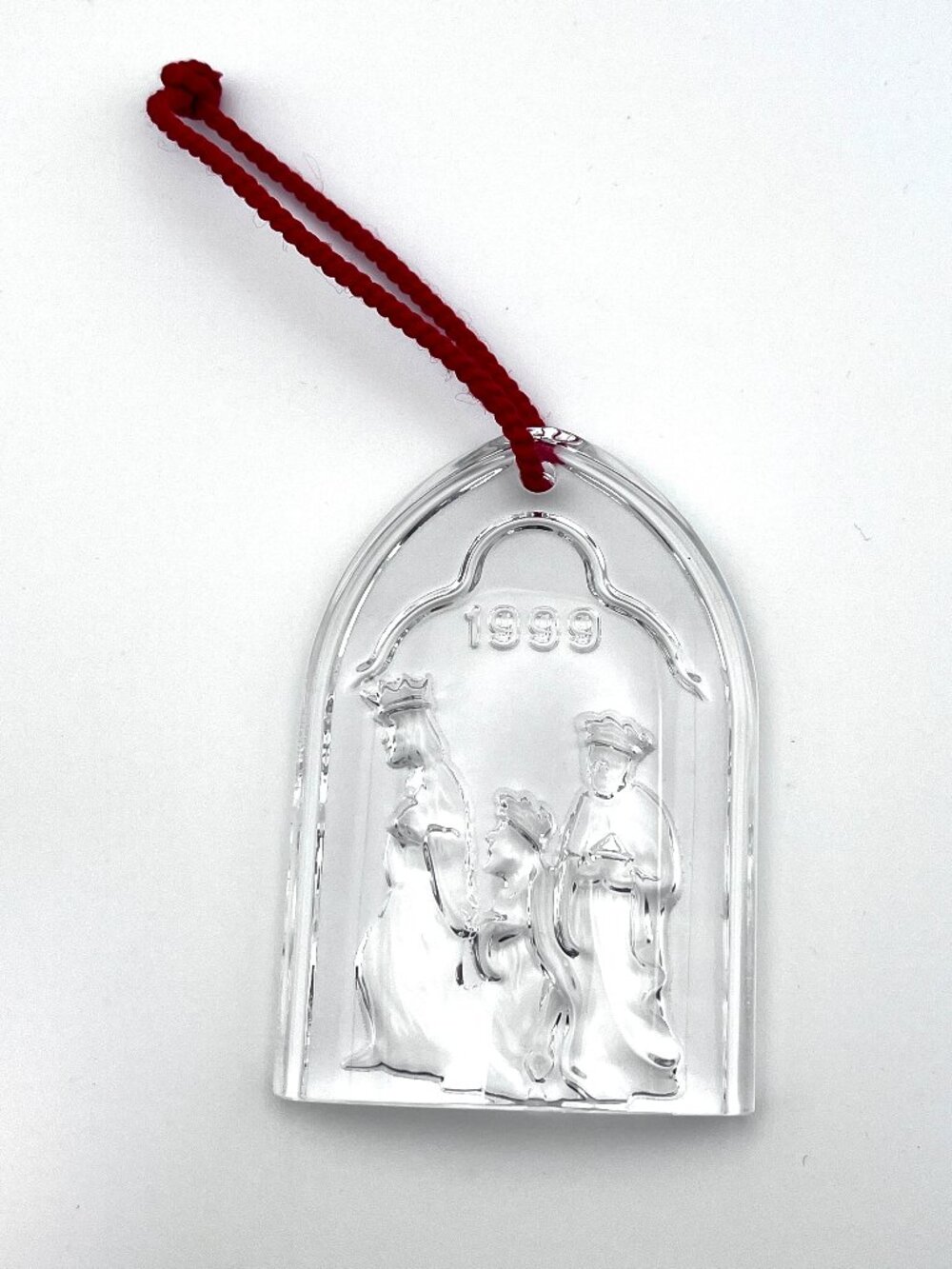 Waterford Crystal 1999 Three Wise Men Magi Nativity Ornament Christmas Decor